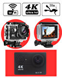 4K Ultra HD Aksiyon Kamerası – Su Geçirmez, Geniş Açı, Spor ve Vlog Çekimi İçin