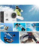 4K Ultra HD Aksiyon Kamerası – Su Geçirmez, Geniş Açı, Spor ve Vlog Çekimi İçin