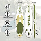 Sup Şişme Sörf Tahtası Stand Up Paddle Board 81*320*15cm