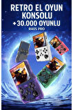 Retro Arcade R40s Pro Arkos 2.0 30.000 Oyunlu El Konsolu 256 Gb