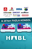 HABL 2025 Retro Arcade Kablosuz Oyun Konsolu 42.000 Oyunlu Süper BoxOyun 