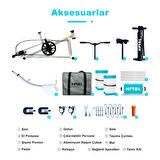 Portatif Şişme Deniz Bisikleti | Aqua Bike | Water Bike | Katlanabilir & Taşınabilir Model