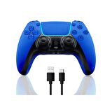 Cosmostech PLAYX PS4 ,PC , Android Tv , Tv Box Mobil Uyumlu Kablosuz Controller Gamepad Oyun Kolu Mavi