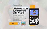 Cosmostech Sup Game Box Plus 400 Oyunlu Taşınabilir Mario Oyunlu Retro El Atarisi Siyah