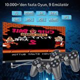 Cosmostech 4K Ultra HD Game Stick Lite , Retro Atari Video Oyunlu Gaming Oyun Konsolu , 2.4G Kablosuz Çift Kollu Gamepad