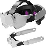 Cosmostech META Quest 3 için Uyumlu Yüksek Konforlu Head Strap Başlık , Kafa Bandı
