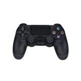 Cosmostech Ps4 ve PC Uyumlu Titreşimli Kablosuz Joystick Wireless Oyun Kolu Gamepad Controller Siyah