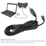Cosmostech PS3 Kol Controller Gamepad için Uyumlu Joystick Şarj Kablosu