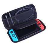 Cosmostech Nintendo Switch Oyun Konsolu Uyumlu Taşıma Çantası Kılıf Mavi
