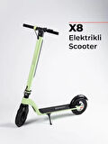 X8 Elektrikli Scooter - Max 700 W - Çıkartılabilir Batarya Özellikli Scooter