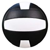 Voleybol Topu | Resmi Boyut | Plaj & Açık Hava Kullanıma Uygun 260 - 280 Gram Siyah - Beyaz