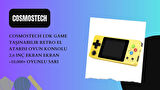 Cosmostech LDK Game Taşınabilir Retro El Atarisi Oyun Konsolu 2.6 inç ekran Ekran -10.000+ Oyunlu Sarı
