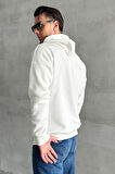 Erkek Kapüşonlu Oversize Sweatshirt
