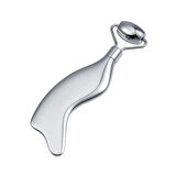 Metal Cilt Sıkılaştırıcı Face Gua Sha Rulosu Yüz Masaj Roller Model 5