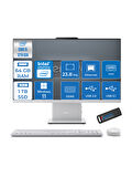 Lenovo Ideacentre Aıo 24IRH9 Intel Core I3-1315U 64GB Ddr5 1tb SSD 23.8" Windows 11 Home All In One Bilgisayar F0HN0052TRWH12 + Zetta USB Bellek