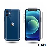 OnePlus 5T Ön-Arka Darbe Emici HD Ekran Koruyucu Kaplama