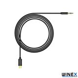 Winex JH30 Type-C to 3.5mm Aux Ses Kablosu Siyah