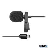 Winex Type-C HD Yaka Mikrofonu