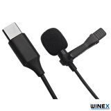 Winex Type-C HD Yaka Mikrofonu
