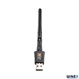 Winex Dual Band 2.4G+5G USB Wifi Adaptör Dongle AC 600Mbps