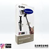 SBS Premium Bluetooth Selfie Çubuğu Siyah Samsung Türkiye Garantili
