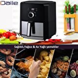 Dalle DL-AF558T2 5.5 Lt Yağsız Fritöz 1700 Watt - XL AirFryer