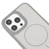iPhone 16 Pro Max Uyumlu Beyaz Premium MagSafe Destekli Darbe Emici Kamera Koruma Dayanıklı Kılıf