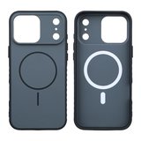 iPhone 17 Pro Max Uyumlu Siyah Premium MagSafe Destekli Darbe Emici Kamera Koruma Dayanıklı Kılıf
