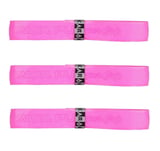 Karakal Super Grip 3'lü Pembe Squash Gribi
