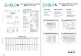 Exelon 12V 100Ah Derin Deşarj Jel Akü