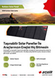 Arçelik Arclk-Fsb-100W – 4 Katlanır Taşınabilir Güneş Paneli