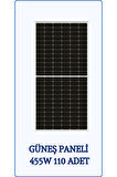 Güneş Enerjisi On-Grid Trifaze Solar Paket 50 Kw Trifaze İnverter