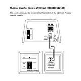 Victron Phoenix İnvertör Kontrol Ve.direct REC040010210R