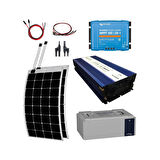 2040W Marin Solar Paketi 170W Esnek Panel 2000W UPS İnverter 2.6KW Lityum Batarya