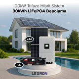 20KW TRİFAZE HİBRİT SİSTEM 2