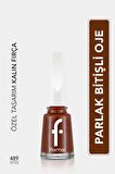 Flormar Klasik Parlak Bitişli Yüksek Pigmentli Oje - Nail Enamel -537 Cake Wıth Coffee- 8682536047807