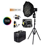 Yongnuo YNLUX100-RGB 120W Bi-Color LED Işık Seti