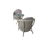 Conjunto Rattan Dedikodu Balkon Bahçe Takımı | 2+1 | Rehome
