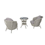 Conjunto Rattan Dedikodu Balkon Bahçe Takımı | 2+1 | Rehome