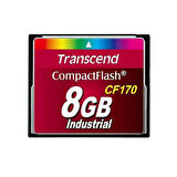 Transcend TS8GCF170 8 GB CF170 300X Industrıal 90/60Mb/s CompactFlash Hafıza Kartı