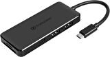 Transcend 6'sı 1 arada USB Type-C Hub USB 3.1 Gen 2 TS-HUB5C Siyah
