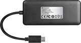 Transcend 6'sı 1 arada USB Type-C Hub USB 3.1 Gen 2 TS-HUB5C Siyah