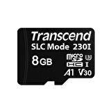 Transcend TS8GUSD230I 8 GB Industrial Temp SDHC microSD Hafıza Kartı