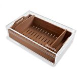 Boveda Akrilik Humidor Puro Kutusu