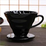 EPİNOX COFFEE TOOLS SERAMİK DEMLEME-SİYAH (FSS-2)