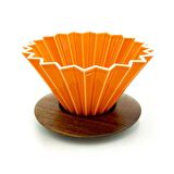 AHŞAP STANDLI DRIPPER -TURUNCU (ASD-20)