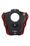 Colibri Wood S-Cut Kırmızı - Siyah Puro Makası Kesici