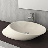 Bocchi Vessel Yatay Çanak Lavabo 72 cm Mat Yasemin 1013-007-0125