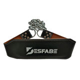 Desfabe Syla Dips Fitness Ağırlık Kemeri Siyah Medium