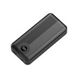 W4 20.000MAH 2x Type C Kablolu 22.5W Pd LED Göstergeli 18w Giriş 20w Çıkış Powerbank - DCA0068